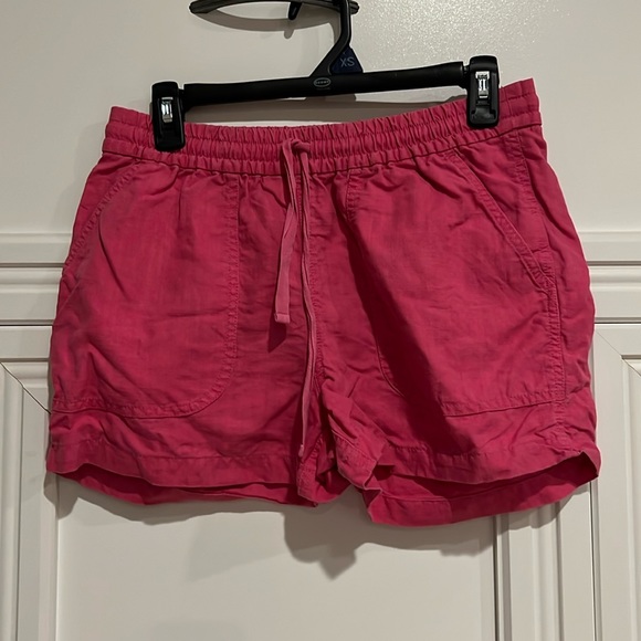 J. Crew Point Sur Seaside Shorts Linen Blend Pink Size XSmall - Picture 1 of 7